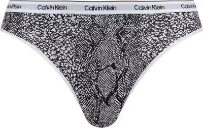 Të brendshme bikini 3 palë për femra Calvin Klein Underwear LV00QD5207, të hirtë [Madhësia: L]