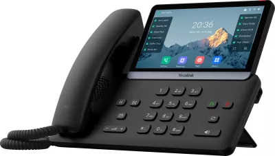 Telefon VoIP Yealink SIP-T77U, ekran me prekje 7", Gigabit Ethernet, PoE, i zi