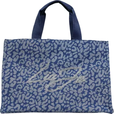 Çantë tote për femra Liu Jo L TOTE 2A6026 D3200, denim