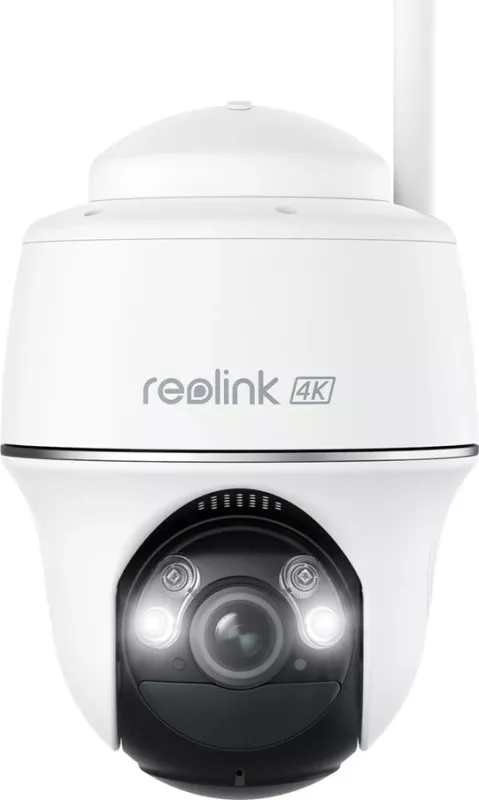 Kamerë sigurie Reolink Argus B440, 4K, wireless, pan & tilt, detektim person/automjet/kafshë, bardhë