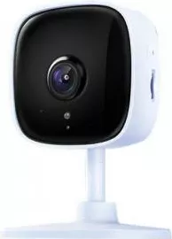 Kamerë sigurie IP, TP-Link Tapo C100, 1080p 2MP, Wi‑Fi, audio dy-drejtimësh, vizion nate 9 m, microSD deri 128GB, e bardhë