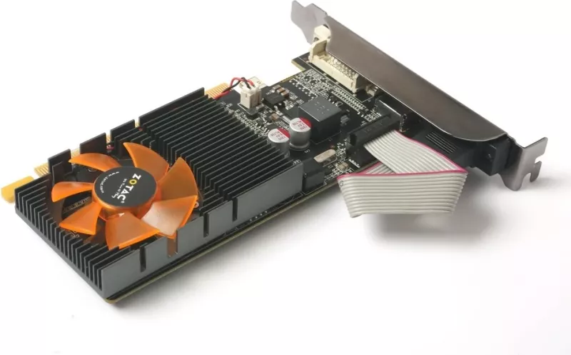 Kartelë grafike Zotac GeForce GT 710, 2 GB, GDDR3, e zezë