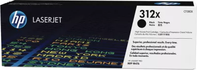 Toner HP 312X CF380X rendiment i lartë 4400 faqe XL, e zezë