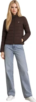 Jakne puffer për femra Guess Active DIANN V4YL04 WF3X0, kafe [Madhësia: XS]