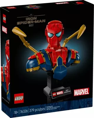 Set LEGO Marvel Iron Spider-Man bust