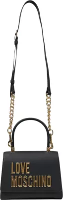 Çantë dore për femra Love Moschino JC4024PP1, e zezë/ari