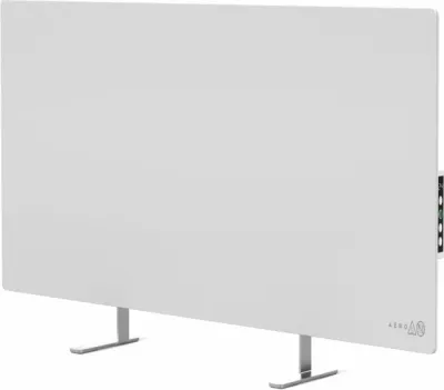Ngrohës smart AENO Premium Eco AGH0003S 700W, xham i kalitur, infra të kuqe + konveksion, prizë EU (E/F), bardhë