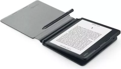 Mbështjellës me bateri Kobo PowerCover Sage N779-AC-BK-E-PU (N779ACBKEPU), për Kobo Sage, 205x210x25 mm, e zezë