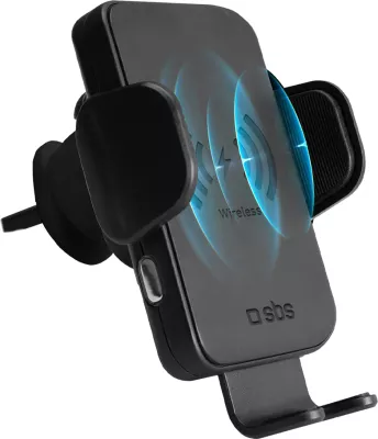 Mbështjellës me karikim wireless SBS TESUPWIR15WAUT për ventilator të makinës, 15W, i zi