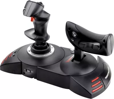 Joystick HOTAS Thrustmaster T-Flight HOTAS X, për PC/PS3, i zi
