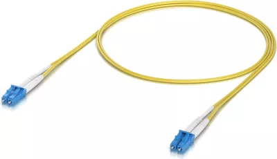 Kabllo optik Ubiquiti UACC-OFC-S2-LULU-1M-50, 1m, LC-LC, OS2, 50 copë, verdhë