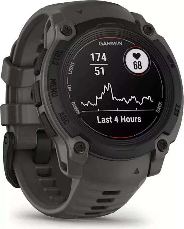 Smartwatch Garmin Instinct® E, Black with Charcoal Strap, 40 mm thumbnail 3