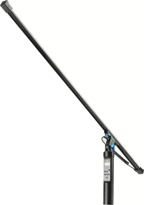 Shkop drite LED Fotorgear Magilight GH-02, 144 RGB LED, 800 lm, 100 cm, IPX4, bateri të rikarikueshme, e zezë