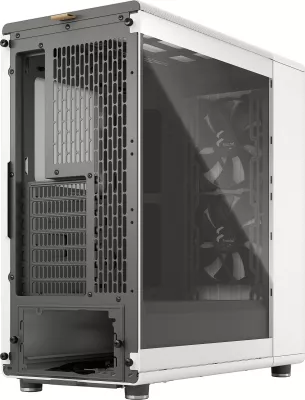 Kasë Fractal Design North Chalk White, Midi Tower, xham i kalitur