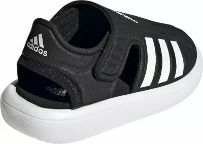 Sandale për fëmijë adidas, të bardha/ të zeza [Madhësia: 21]