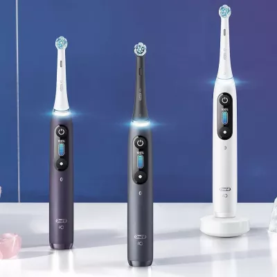 Furçë dhëmbësh rrotulluese Oral-B iO 4210201363064, Adult, Daily care, Deep clean, Gum care, Sensitive, Whitening, White