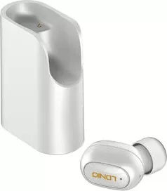 Kufje LDNIO MBT01 TWS Bluetooth 5.0 me kuti karikimi 400mAh, e bardhë