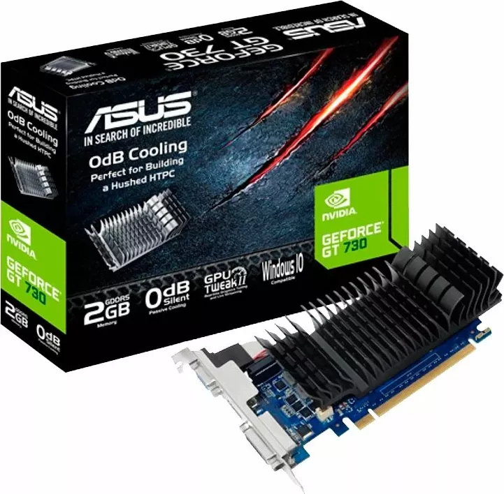 Kartelë grafike ASUS GeForce GT 730 2GB GDDR5 low-profile PCIe 2.0
