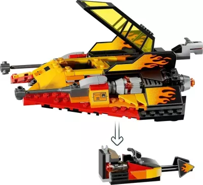 Set LEGO Star Wars The Force Burner Snowspeeder 75414, 349 pjesë, 3 minifigura