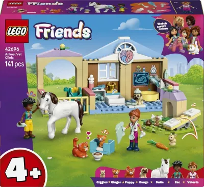 Set LEGO Friends Animal Clinic 42696, 141 pjesë (4+)