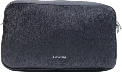 Çantë crossbody për femra Calvin Klein WEBBING 2X STRAP LG Camera Bag LV04F3642G, e zezë