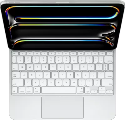 Tastierë Apple Magic për iPad Pro 11 (M4), US English, Bardhë