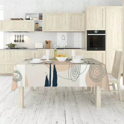 Mbulesë tavoline Hermia, Asr-tblclt25-25, 140x220cm