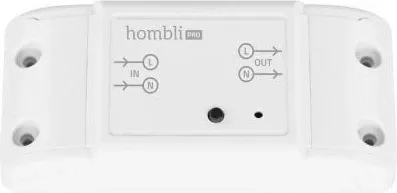 Smart switch Hombli, 2P, Wireless, Plastikë, Bardhë