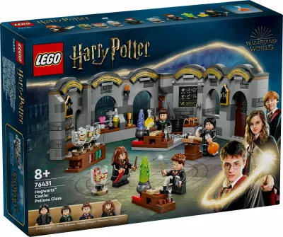 Set ndërtimi LEGO Harry Potter 76431, Kështjella Hogwarts, Klasa e Eliksirëve, multingjyrësh
