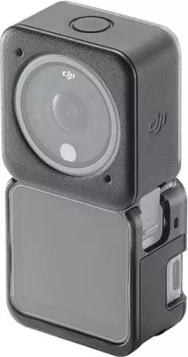 Mbështjellës magnetik për kamerë sportive DJI Action 2, për modulin kryesor dhe Front Touchscreen/Power Module, i zi