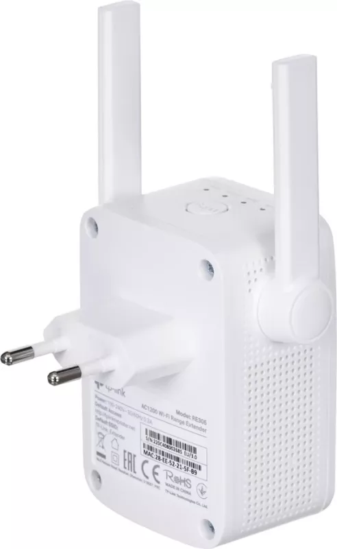 Shpërndarës i WiFi TP-LINK AC1200, i bardhë