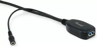 Kabllo USB zgjatëse Equip 133348, USB 3.2 Gen 1, 15m, e zezë