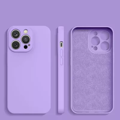 Mbështjellës silikoni Hurtel për Samsung Galaxy A14 5G / Galaxy A14, vjollcë