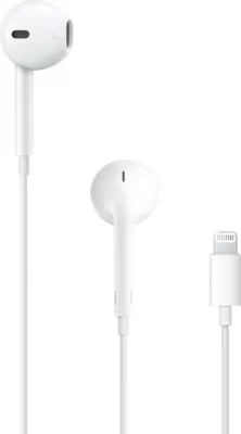Kufje Apple EarPods me kabllo, për thirrje/muzikë, të bardha