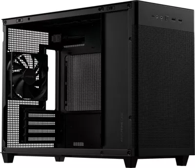 Kasë ASUS Prime AP201 MicroATX 33L, e zezë