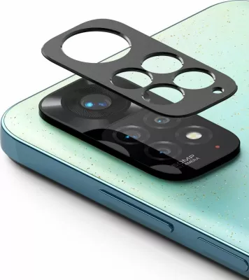 Mbrojtëse paneli kamere Ringke Styling për Redmi Note 11, alumin, e zezë