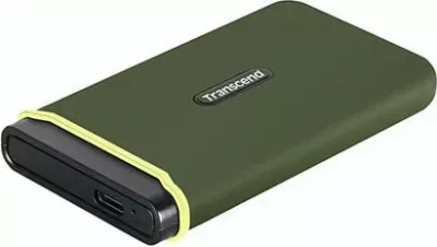 SSD i jashtëm Transcend 4TB ESD380C, USB 3.2 Gen 2, Jeshile