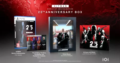 Lojë PS5 IO Interactive Hitman World of Assassination 25th Anniversary Edition Anniversary Box