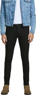 Pantallona xhinse për meshkuj Jack & Jones JJILIAM JJORIGINAL GE 009 50SPS NOOS, të zeza [Madhësia: W26 L30]