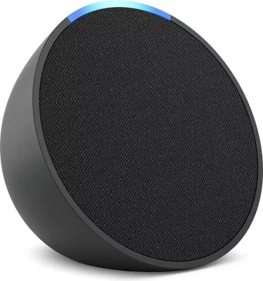 Altoparlant Amazon Echo Pop, Alexa, rrumbullakët, 4.95 cm, anthracite