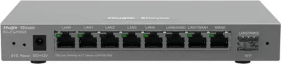 Ruter me tela Ruijie RG-EG209GS, 8x Gigabit Ethernet, 8x SFP, Gri