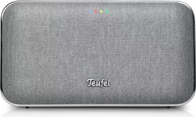 Altoparlant wireless Teufel MOTIV GO VOICE, Wi-Fi, Bluetooth, silver white