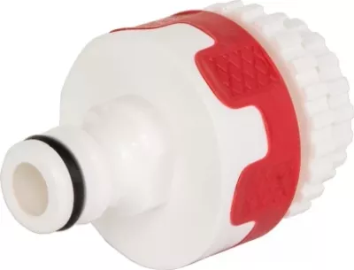Adapter për çezmë PROLINE 99708 3/4\"-1/2\", kuqe/bardhë