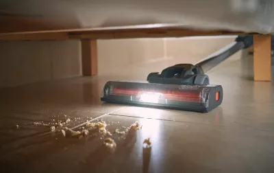 Fshesë me bateri stick Black&Decker BHFEA18D1 18V 2Ah 2-në-1, e zezë, set me bateri dhe karikues