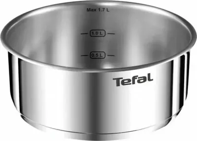 Set tenxheresh Tefal Ingenio L8964S55, 4 copë, çelik inoks, dorezë e zezë