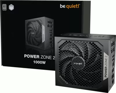 Furnizues rryme be quiet! Power Zone 2 BP008EU 1000W 80 Plus Platinum ATX 3.1 modular, zi