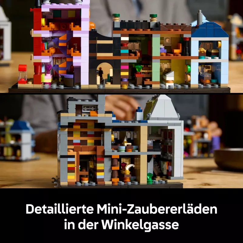 Set ndërtimi LEGO Harry Potter Die Zauberläden der Winkelgasse, shumëngjyrësh