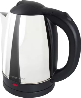 Ibrik elektrik Esperanza EKK135S, 1.8 L, 1500 W, Argjendtë