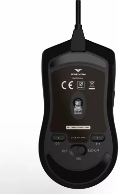 Maus gaming PREYON Owl Wireless POW35B, 16000 DPI, 2.4GHz/USB, RGB, i zi