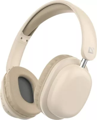 Kufje pa tela Defender FreeMotion B640, Bluetooth, USB-C, Bezhë